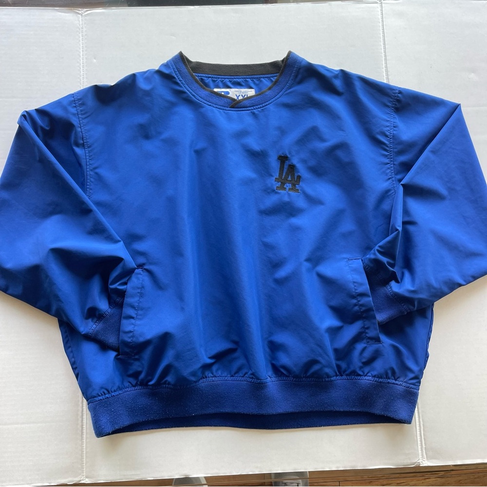 80’s Los Angeles Dodgers Royal Blue Pullover Windbreaker Russell Athletics